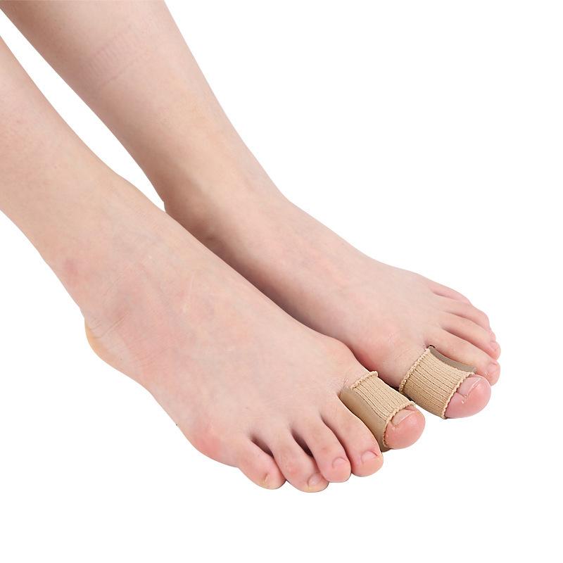 Faser Hühneraugenabdeckung High Heels Weich Abriebfest und Schmerzhemmend Zehenabdeckung Elastische Faser Atmungsaktiv Fingerabdeckung Fleck