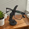 Human Face Eyeglass Holder Stand Secure & Artistic Storage Solution Elevate Desk or Nightstand Decor Practical Minimalist