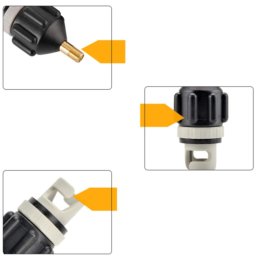 Pump Adaptor Air for Valve Adapter For Standup Surf Paddle Board Canoe Kayak
