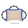 Dog training coarse linen tear-resistant bite pillow pounce on molars and molars German Wrangler training Dog Bite Stick
