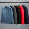 Big Size Hoodie Men Hood Long Sleeve Sweatshirt Male Zip-up Loose Cotton Fleece-lined Casual Top Zipper Large Fat Plus 10XL 12XL