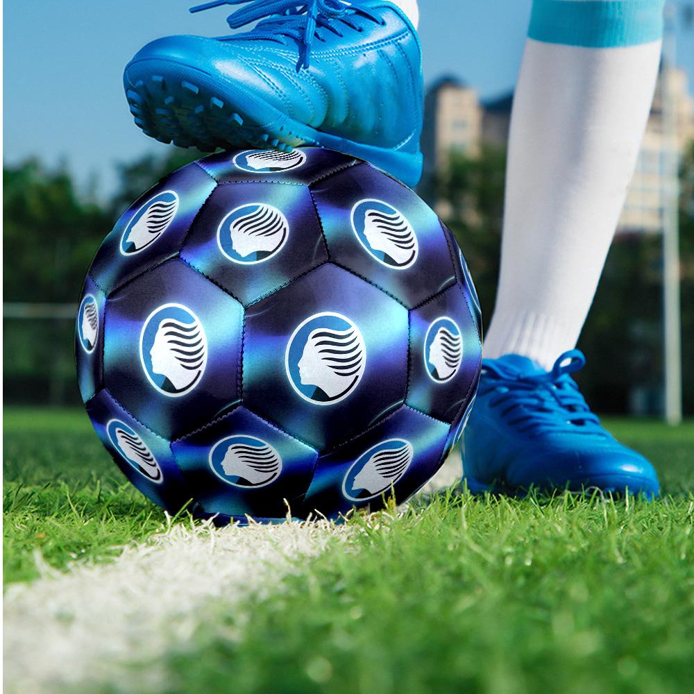 Pallone da Calcio Atalanta FC Taglia 5 Standard Durevole per Allenamento Partita Sport all'Aperto per Adulti