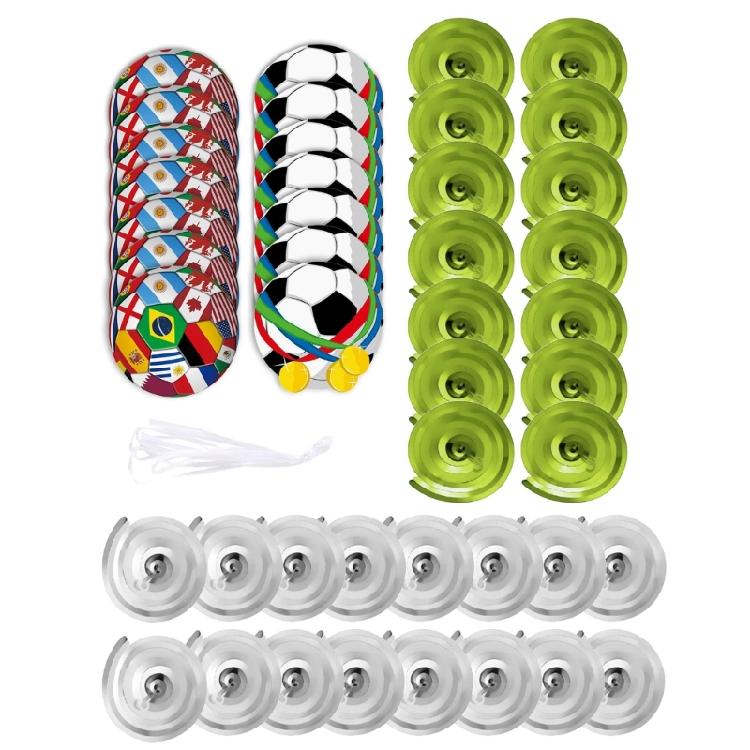 

Game Day 30pcs Football Hanging Swirls for a Sport Party Vibing Hanging Spirals 1