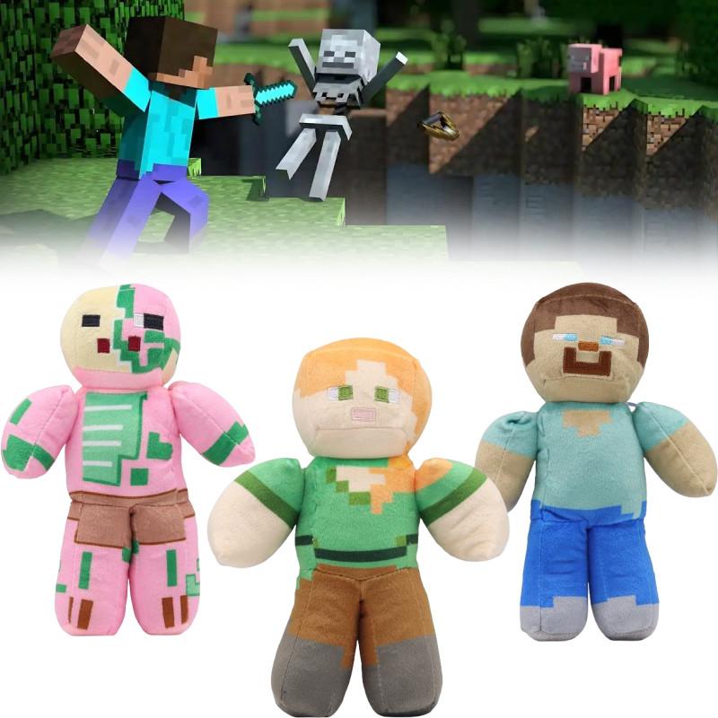 Pluszowa Zabawka Lalka Mieszkaniec Minecraft Dla Kolekcjonerów I Fanów