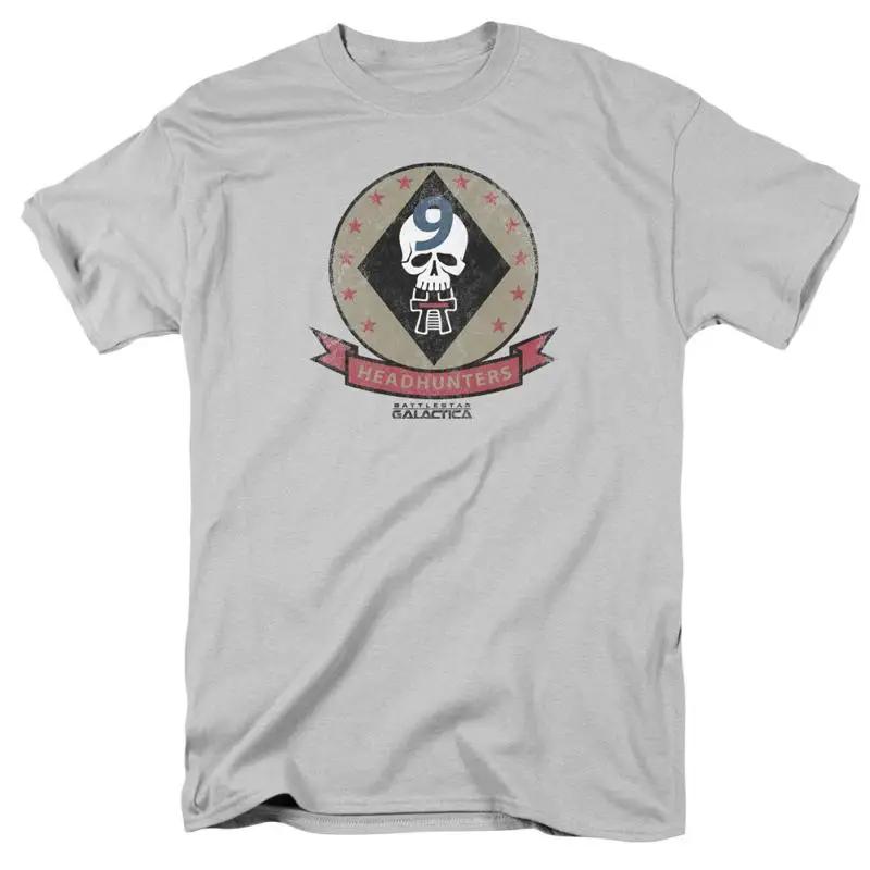 Battlestar Galactica Headhunters Badge T Shirt S разноцветный