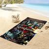 Name Custom KILLER INSTINCT Print Beach Towel, Large Soft Quick Dry Towel for Beach Camping Swimming