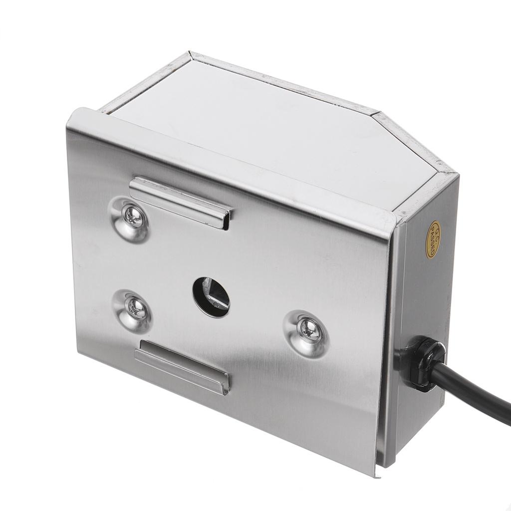 110V/220V Velký nerezový gril Rotační rožeň Rošt na prase/kuře Motorová sada 4W