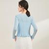 Women's Mulberry Silk Blend V-Neck Cardigan