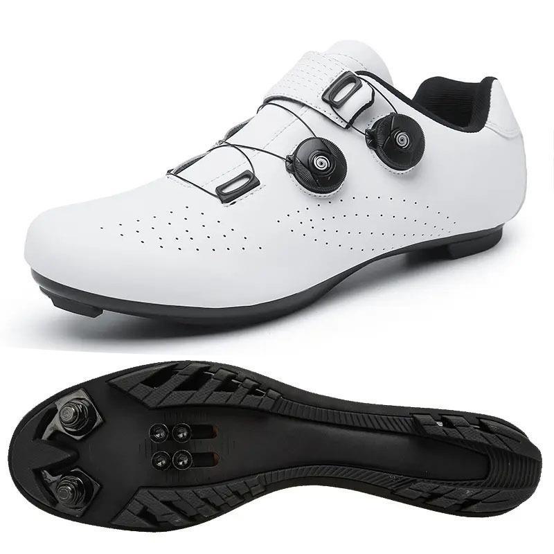 New road bike cycling shoes men's mountain bike cycling shoes lock road bike lock shoes men's and women's cycling shoes