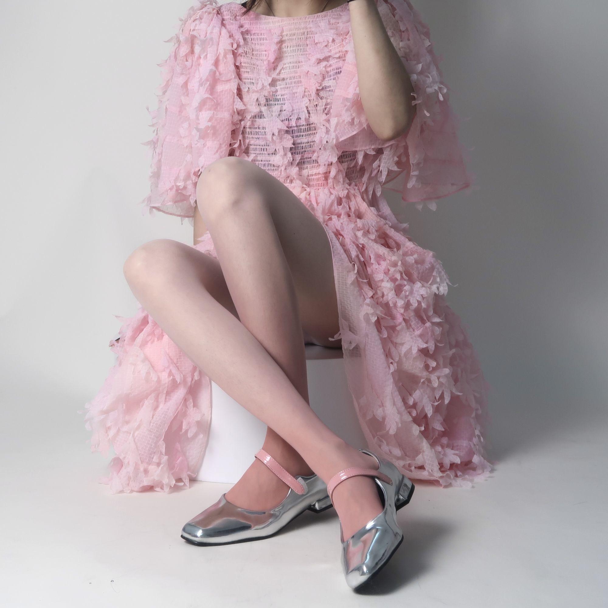 

Градиентные чулки Нишевые Миллениум Черные Серые Японский стиль Цветные Ультратонкие Произвольно отрезаемые Колготки One Size