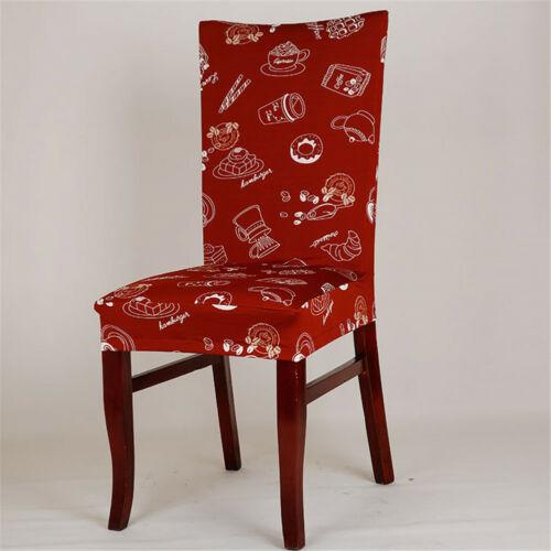 

Dining Spandex Stretch Room Wedding Banquet Chair Cover Party Decor Cover Seat I