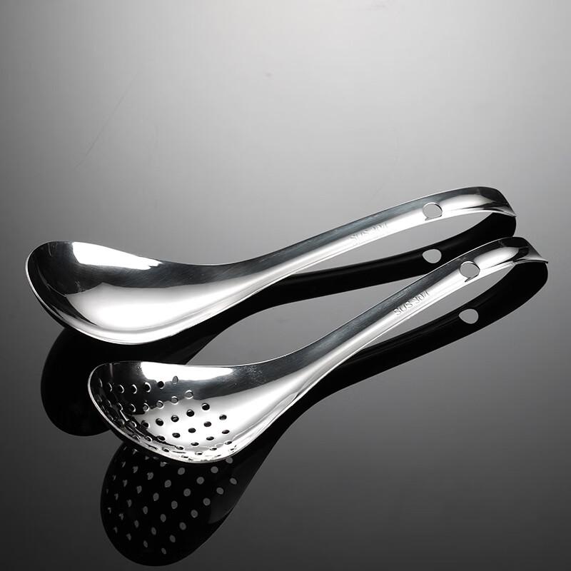 304 Stainless Steel Serving Spoons and Strainers