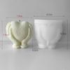 Silicone Silicone Moulds 3D Heart Shape Candle Making 3D Heart Shape Candle Moulds  DIY Decoration