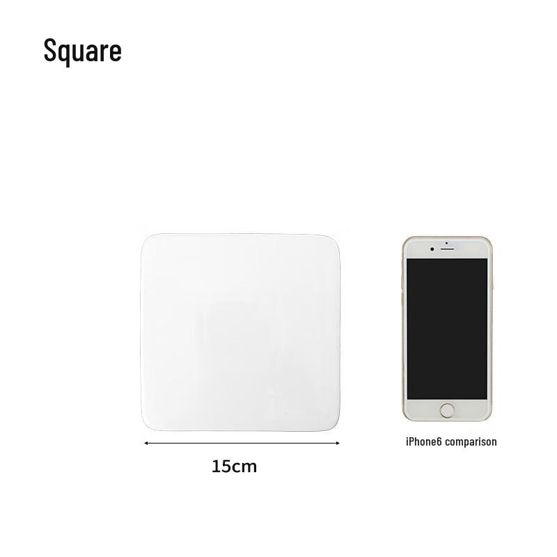 

ZISIZ Nordic Ceramic Square Dessert Plate