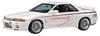 Makeup EIDOLON 1/43 Scale Mine's Skyline GT-R (BNR32) N1 White (BBS LM Evolution Wheels) Finished Model EM644A
