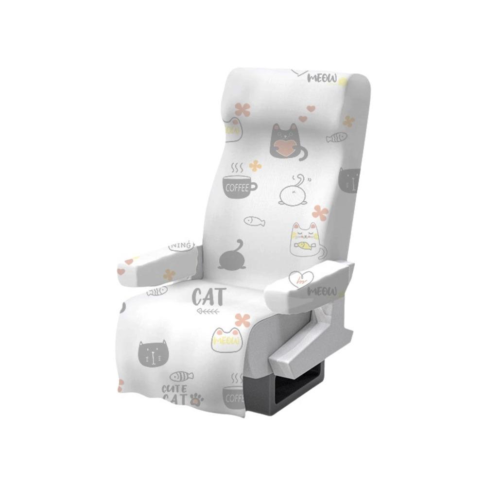 5Bags Hygienic Disposable Seat Covers Dirt-proof Portable Non-woven Fabric Cover Lightweight Breathable Armrest Covers Taxi