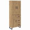 Highboard Artisan Oak 69.5 X 34 X 180 Cm Particleboard