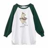Maternity clothing spring and autumn clothing medium and long fashion autumn long-sleeved t-shirt going out maternity spring and autumn tops