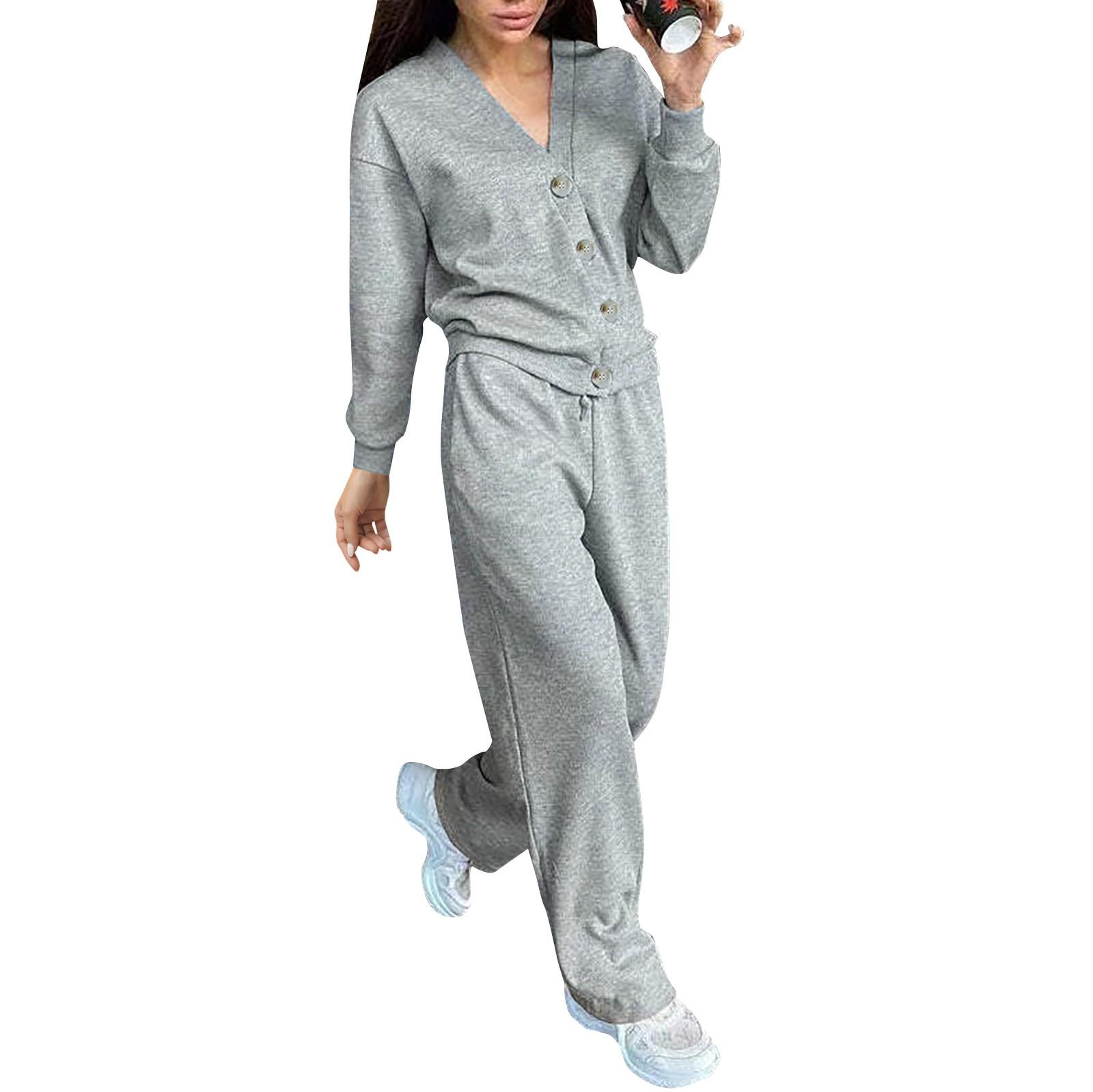 

Женские комплекты из 2 предметов: повседневная куртка и широкие брюки, комплекты осенних повседневных костюмов XXXXXL