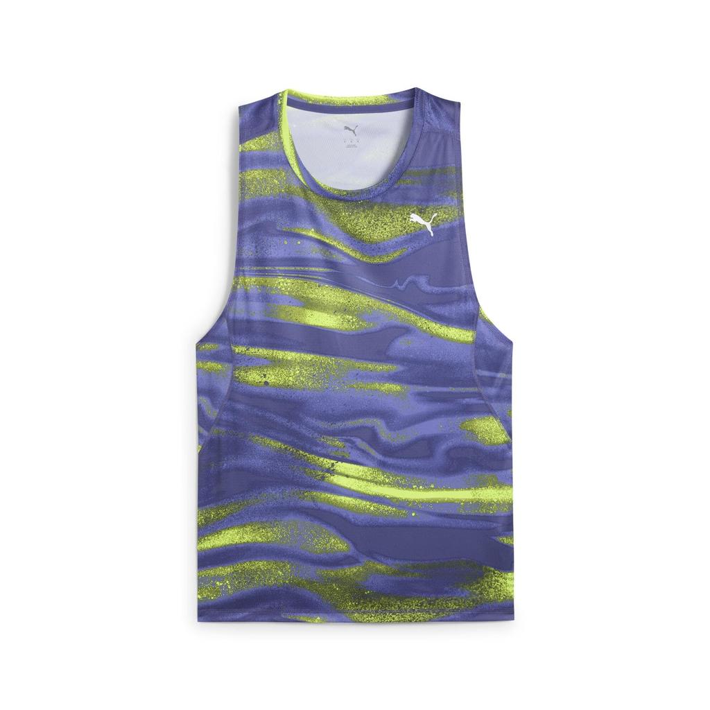 Sporty RUN VELOCITY AOP Tank 527291 25 Color Blue Crystal [PUMA] Men's Spring/Summer (46)