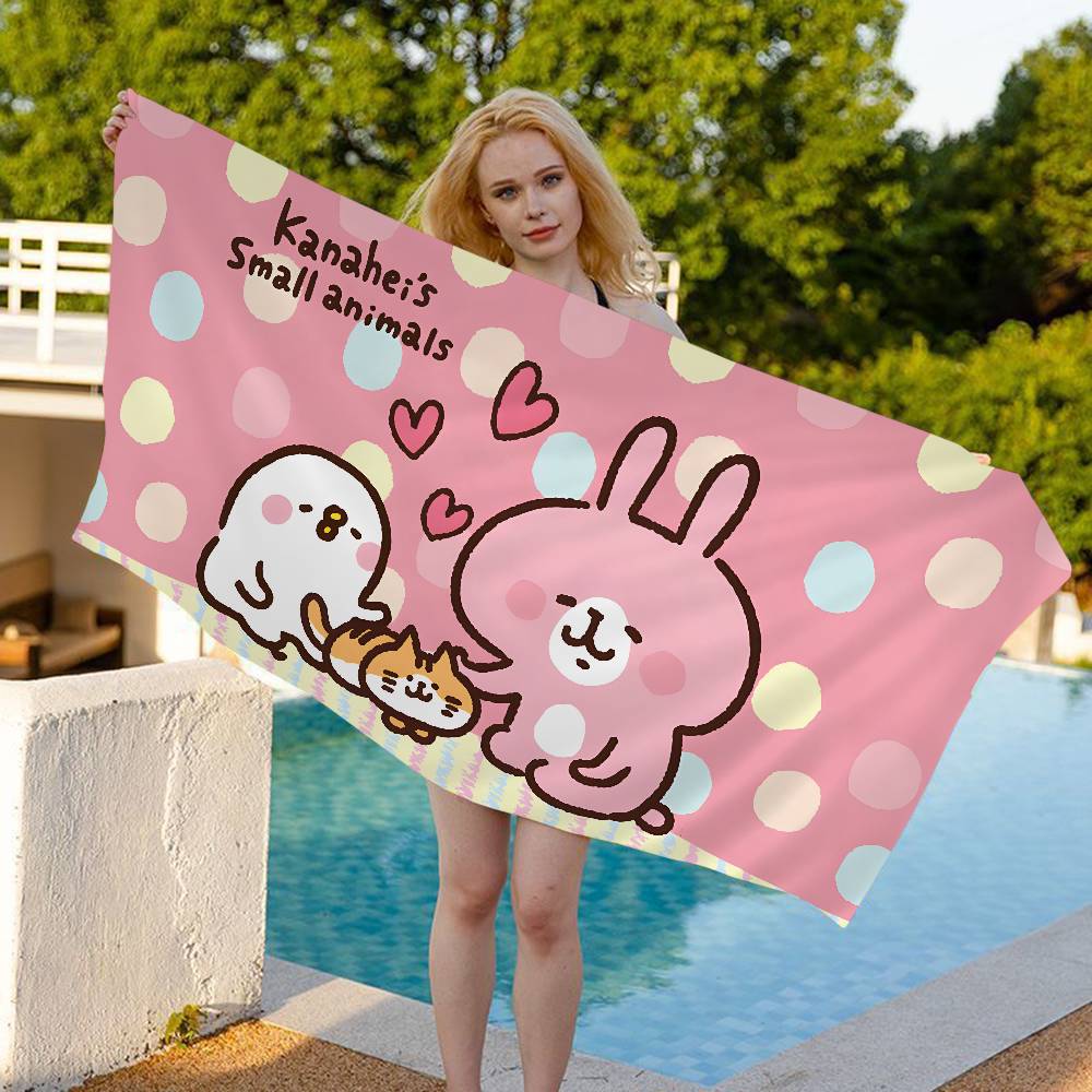 I-Illustrator K-Kanahei Big Microfiber Beach Towels Quick Dry Towel Sand Beach Towels Pool Towel for Travel Swim Pool Yoga