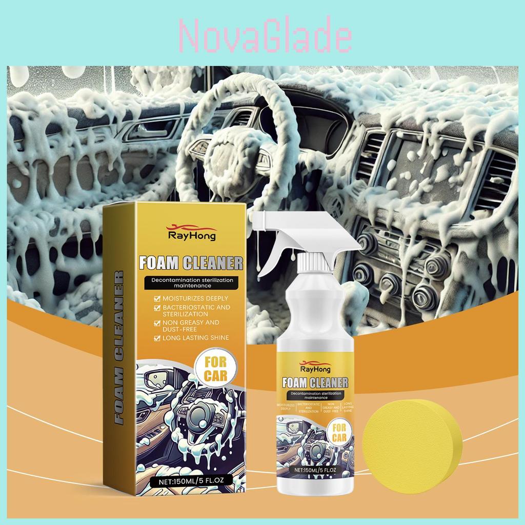 Limpador de Espuma Multiuso Rayhong Ideal Para Interior Automotivo e Uso Doméstico