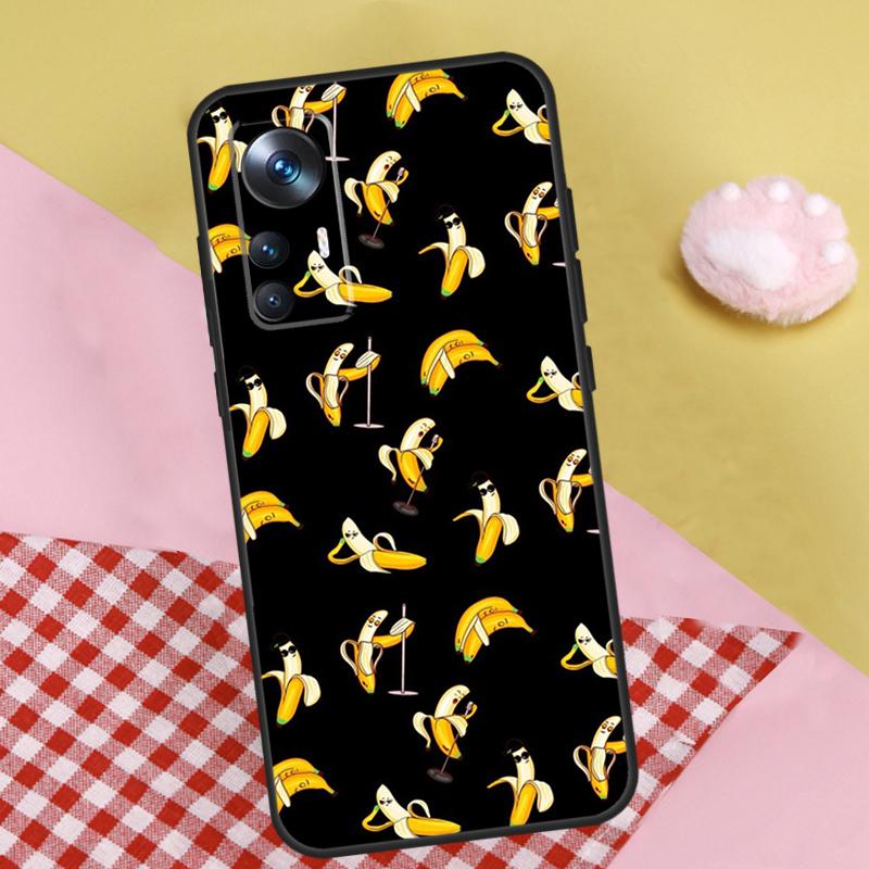 

Мемы Мультяшный Забавный Банан Для POCO X3 X5 Pro M5 M5s F4 X4 GT F3 F5 Чехол Для Xiaomi 13T 11T 12T 13 Pro 12 Lite 12X Xiaomi 13