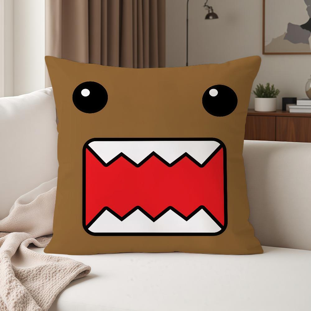Милая Наволочка D-domo-kun Подходит для Спален Гостиных Автомобилей Домашнего Декора 12x12Inch