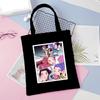 Girls Group Poster Printed Canvas Bag Fan Support Zipper Handbag Women's Bag