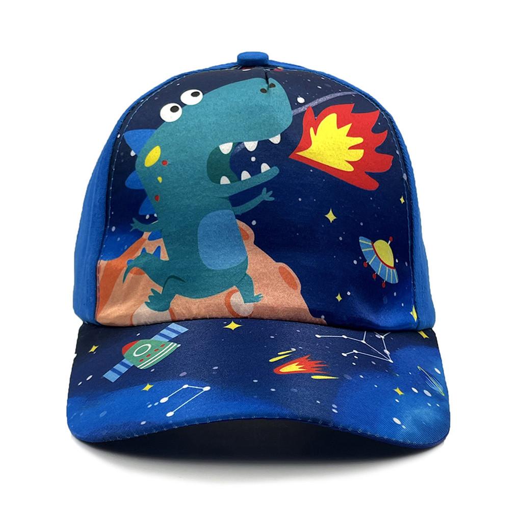 Dinosaur Cartoon Kids Baseball Cap With Sun Protection For Summer Play And Outdoor Activities