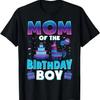 Mom Birthday Boy Llama Pinata Party Matching Family T Shirt