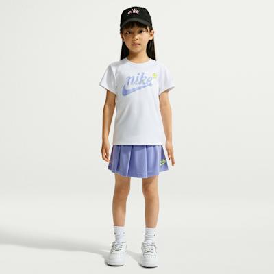 Nike Kids Two Piece Skirt Sets Polo Collar Moderate Short 6X