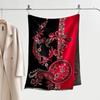 Retro imitation cashmere shawl large size autumn and winter color matching versatile double-sided dual-purpose scarf women