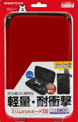Aufbewahrungstasche für Nintendo Switch EVA Tasche SW "Slim (rot)" -SCHALTEN-
