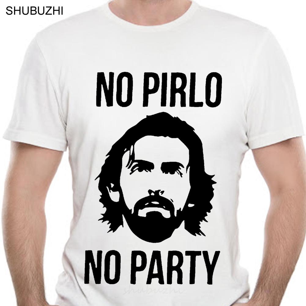 

Найновіша чоловіча мода ДРУК NO PIRLO NO PARTY ЧОЛОВІЧА ФУТБОЛКА АНДРЕА ІТАЛІЯ КРУТА ФУТБОЛЬНА СМІШНА ФУТБОЛКА бавовна європейський розмір L