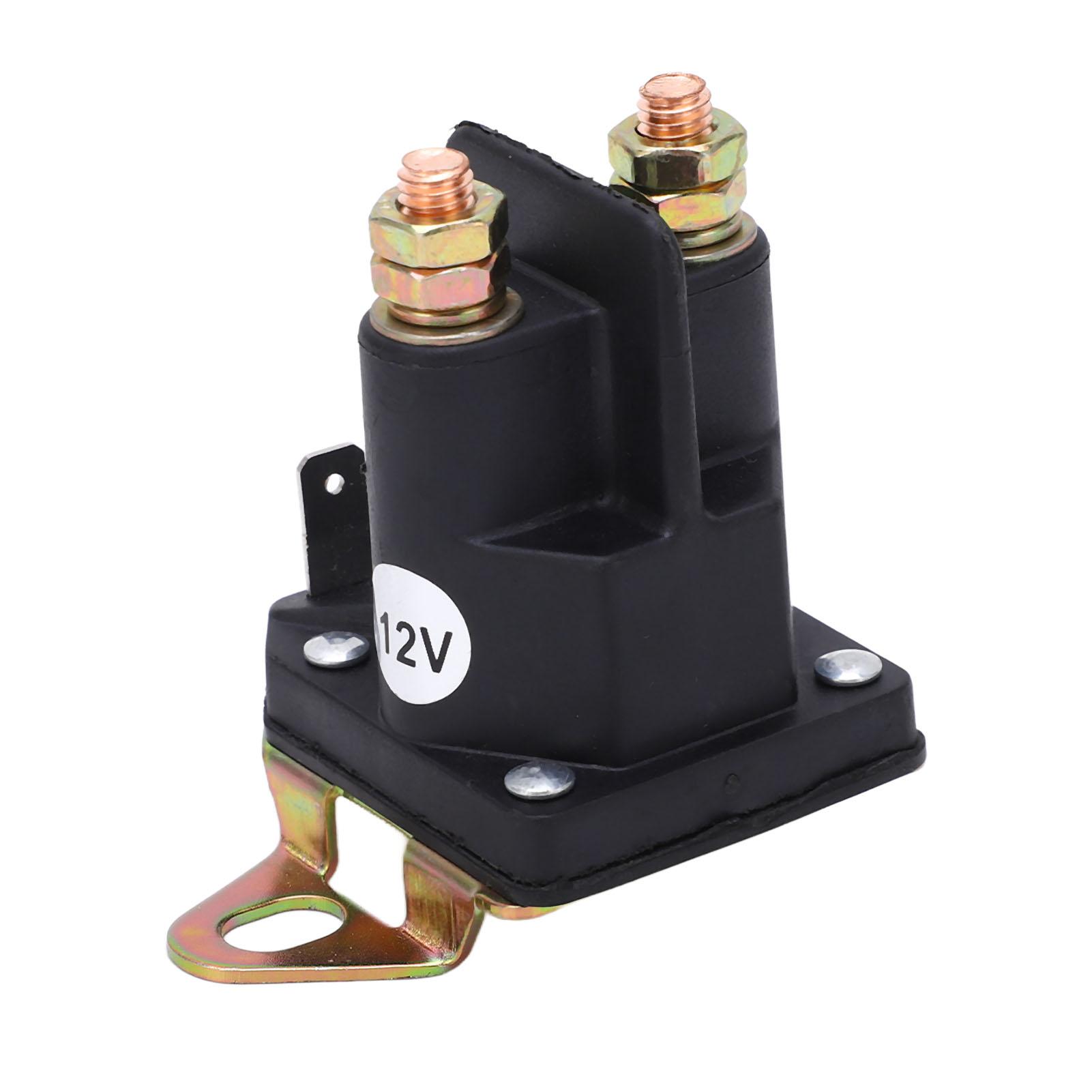 

12V Starter Solenoid with 2 Terminal 532138406 Compact Structure Replacement For Husqvarna