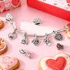 Original Charms Beads Copper Heart Bear Rose Six-Pointed Star Tree Of Life Charm Fit Bracelet Bangle Woman Man Jewelry Gift
