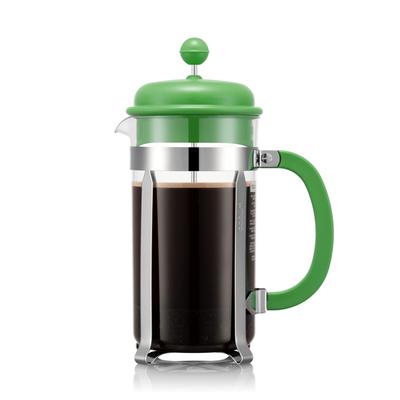 BODUM CAFFETTIERA French Press Coffee Maker (Plastic Beaker), 1000ml, Apple (Limited Edition Color), Authentic, 1918-538BTR