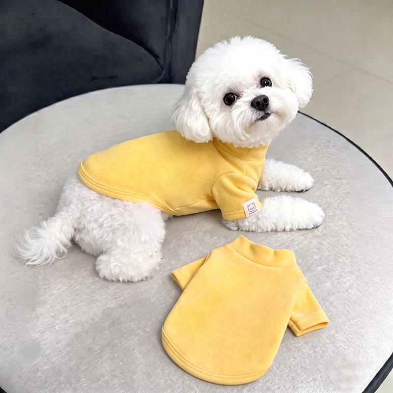Dog clothes autumn and winter than bear teddy puppet small dog cat pet anti-hair German velvet two feet bottoming pajamas