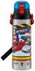 Skater Children's Stainless Steel Water Bottle, 2-Way Design, 580ml (Direct Drinking) and 570ml (Cup Drinking), Tomica 23 Design, Kid-Friendly and