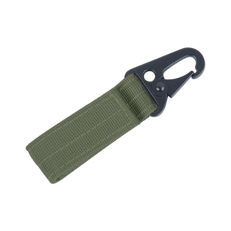 Taktischer Karabiner Outdoor Schlüsselanhänger Hochfestes Nylon Schlüsselhalter Camping Rucksack Gürtelhaken Camping Wandern Werkzeuge Zubehör