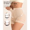 Shapewear da Donna Mutandine Controllo Pancia Vita Alta Body Shaper Biancheria Intima Guaina Modellante Slip Mutandine di Pizzo