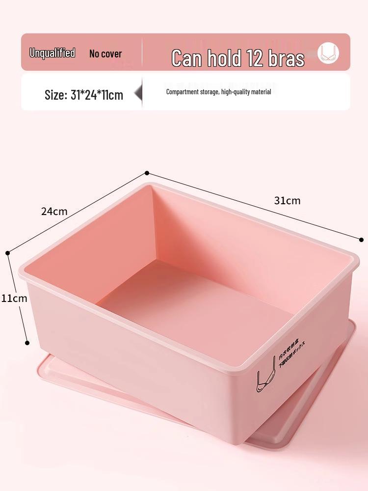 

2025 Студенческое общежитие Нижнее белье и носки Коробка для хранения 3-в-1: Компактный, Удобный, Органайзер для одежды