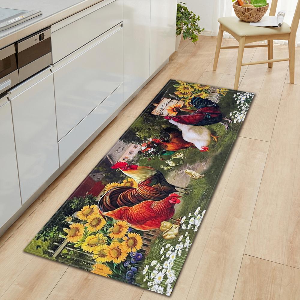 Mata Podłogowa Kuchenna Domowa Łazienkowa Wycieraczka Wejściowa Dekoracja Salonu Długi Dywan Sypialnia Korytarz Balkon Drzwi Antypoślizgowy Dywanik Pod Stopy