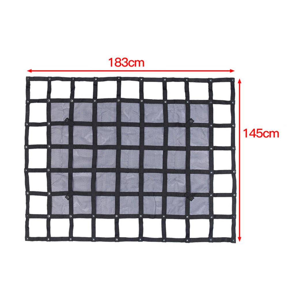 Cargo Net for Pickup Truck Bed Truck Cargo Net for Trailer Trucks Mesh Organizer Truck Bed Cargo Net for SUV Car Trailer