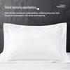 Five-Star Pure Cotton White Sateen Hotel Pillowcase