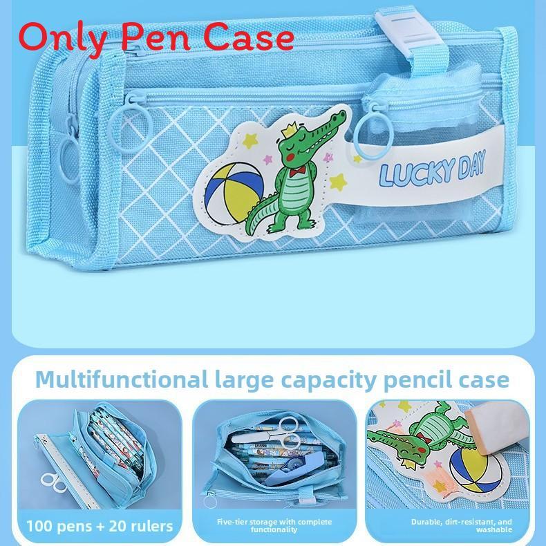 Style Cute Girls Pencil Case With Large Capacity For School And Office Use