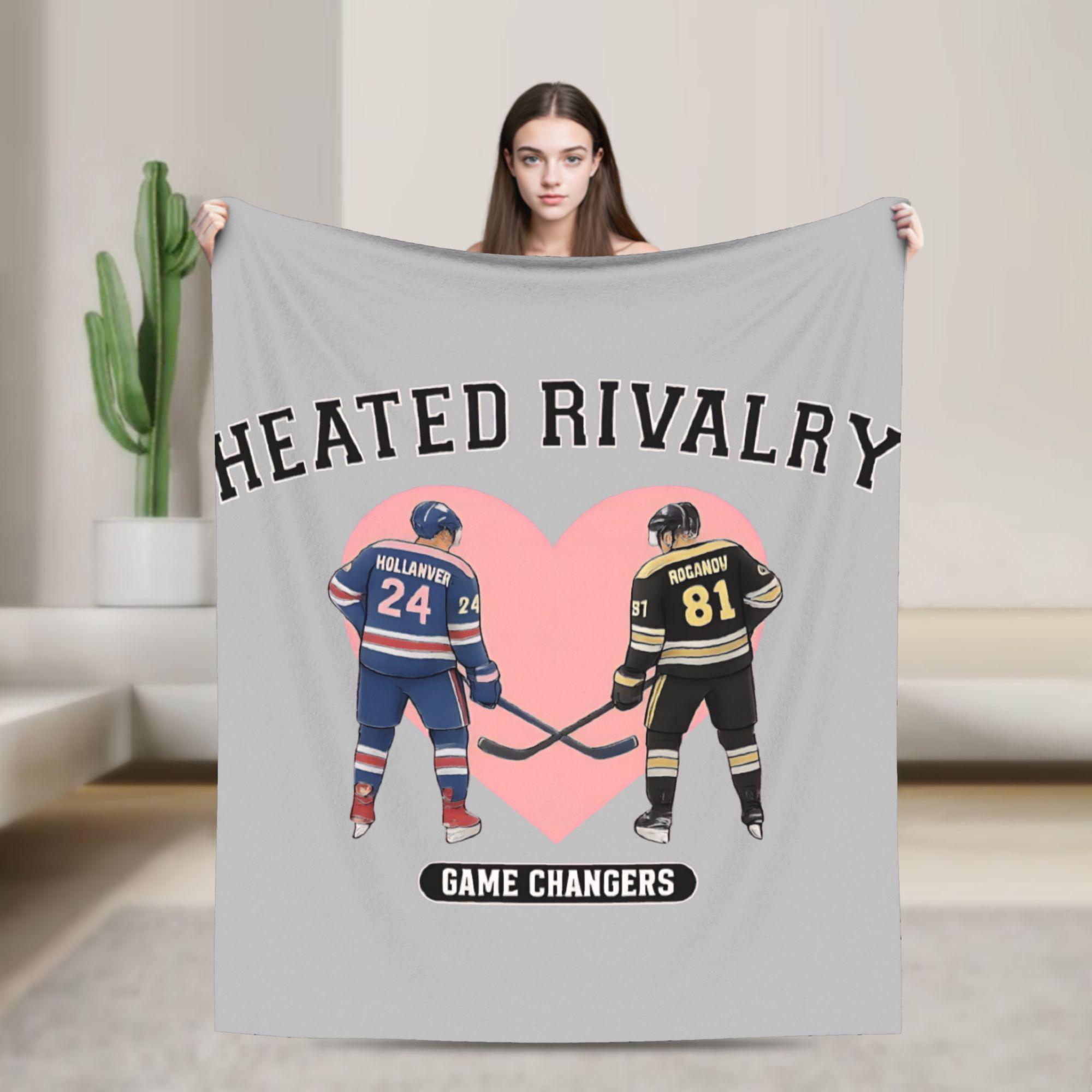 Annier Unisex Llya Rozanov Heated Rivalry Soft Warm Blankets Girls Plush Bedding Throws Fluffy Couch Bed Flannel Bedspread Sofa Bed Cover