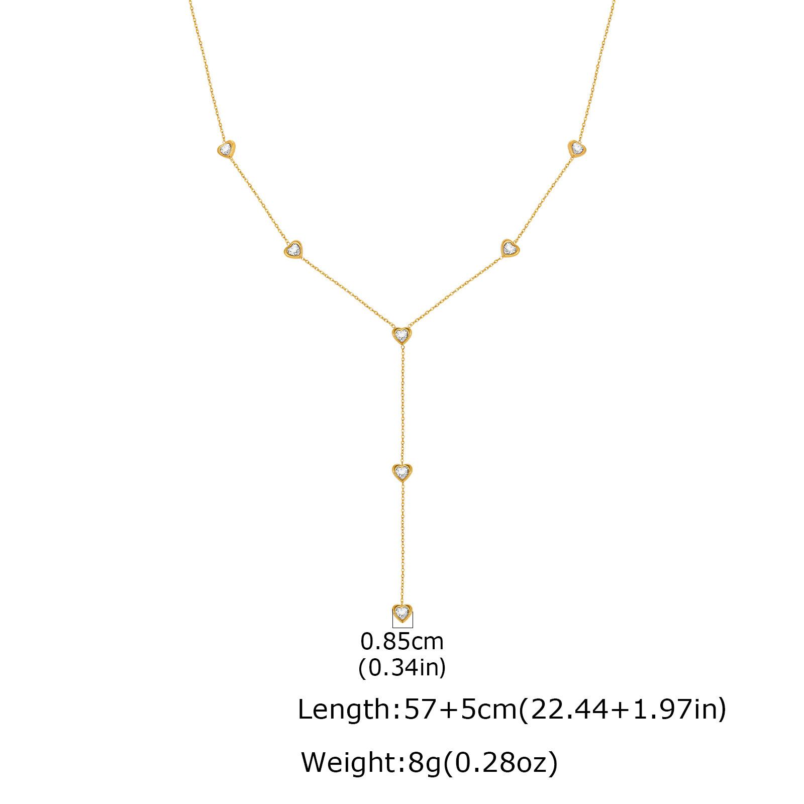 

Imitation Pearl Long Sweater Chain Y-Shaped Necklace Stainless Steel Jewelry Women S Premium Temperament Accessories Nc-2738