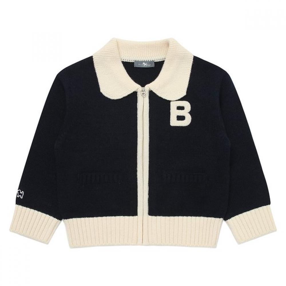 Bluedog Baby Zip Collar Cardigan  45a19 200 03 navy/6 years old (120)